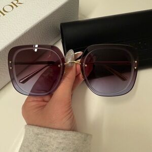 Dior Purple Gradient Sunglasses